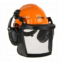 STIHL Каска FUNCTION BASIC (защитная сетка, наушники, водосток, вентиляция) 00008880810, Каски Штиль